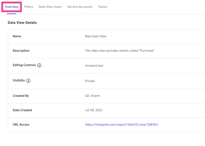 Data Views Overview